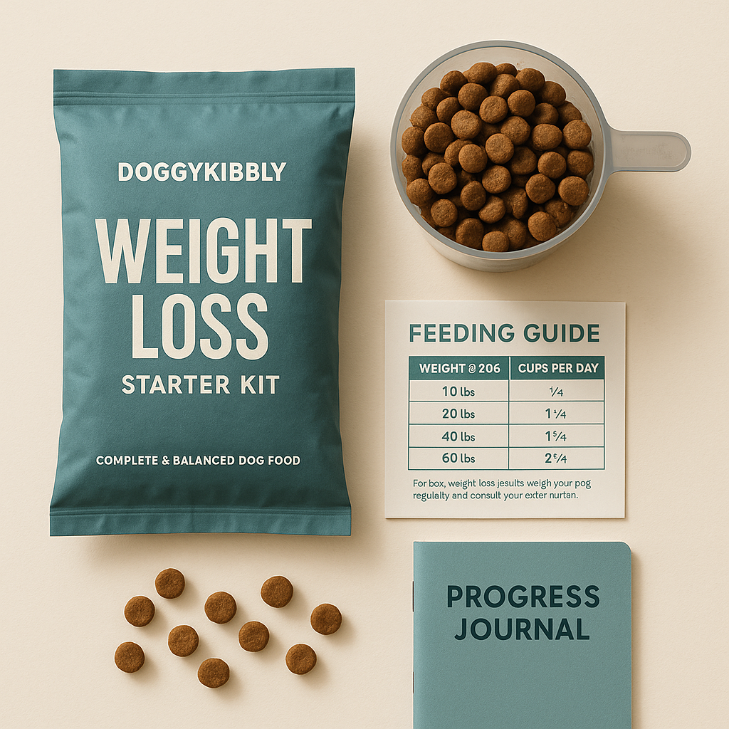 DoggyKibbly Weight Loss Starter Kit